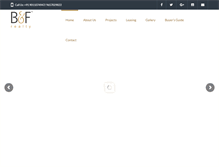 Tablet Screenshot of bfrealty.in